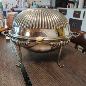 Versilberte Flip Top Servierschale - Bild 1 von 5