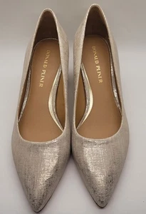 Zapatos de salón Donald Pliner Suzette neutros talla 9M nuevos sin etiquetas - Imagen 1 de 11