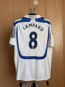 CHELSEA 2007 2008 THIRD FOOTBALL SOCCER SHIRT TRIKOT ADIDAS LAMPARD #8 HERREN L - Bild 1 von 17