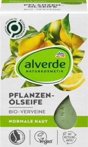 alverde NATURKOSMETIK Pflanzenölseife Bio-Verveine, 100 g - Bild 1 von 5