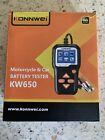 KONNWEI KW650 Car Motorcycle BatteryTester 12V6V Battery System Analyzer 2000CCA