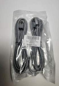2 Pack Type-C Cable Braided USB Fast Charger Sync Phone Charging Cord 6FT - Picture 1 of 3