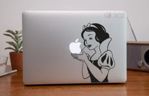 Macbook Aufkleber | Snow White | Schneewitchen | Disney | Snowwhite Macbook Air - Photo 1/3