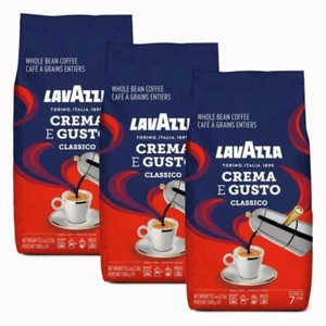 Lavazza Caffè Crema e Gusto Classico 3 x 1Kg (16,66 EUR/KG) - Foto 1 di 6