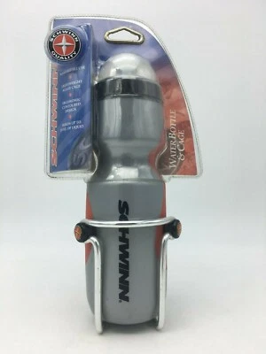 Schwinn Bicycle Lightweight 23oz Water Bottle & Cage - Fits Standard Size Bikes! - Image 1 of 4