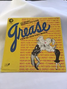 Grease The Original Broadway Cast 1972 MGM Records LP 33 Record Album Vinyl - Picture 1 of 4