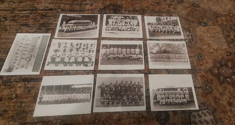 Negro Leagues BASEBALL POSTCARDS unknown Origin Cover