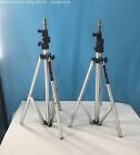 Lot of 2 Talon LS8A Heavy Duty Air-Cushioned Light Stand - Good Condition As Is
