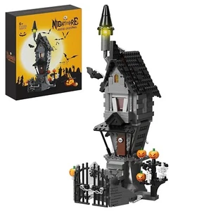 Haus Set Geist Skelett Hütte Kinder Weihnachten Halloween Geschenk - Bild 1 von 7