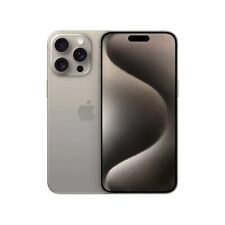 Apple iPhone 15 Pro Max - 256GB - Natural Titanium (Unlocked) A3106 VAT INCL