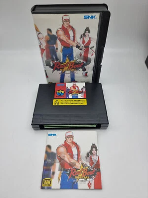Real Bout Fatal Fury Special Neo geo aes Japan Box Used Original - Image 1 of 4