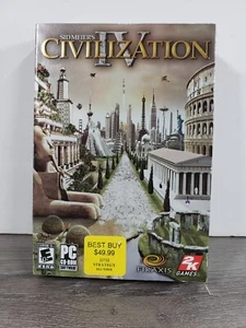 SID MEIER'S CIVILIZATION IV PC CD ROM Game COMPLETE 2005 - Picture 1 of 11