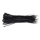 100pcs Cable Ties Nylon Auto Lock 3x200mm Zip Wire Strap Multifunctional