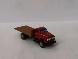 Classic Metal Works Red 1950's Ford Flatbed  N scale - Picture 1 of 6