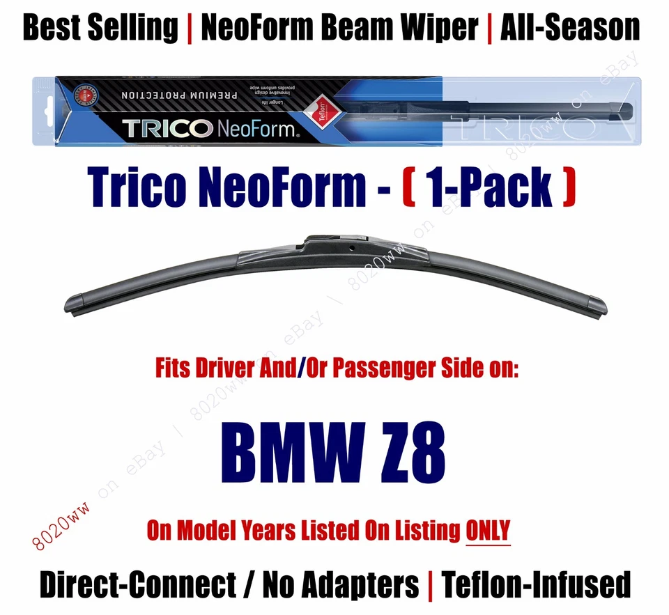 Escobilla limpiaparabrisas Super Premium NeoForm (cantidad 1) para BMW Z8 2000-2003 - 16200 Foto 1 de 1