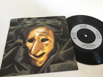WET WET WET MORE THAN LOVE (ET MIX) 7'' VINYL 1992 JEWEL 18 - Image 1 of 2