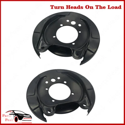 Rear Right & Left Brake Backing Plates Pair For Nissan Xterra Frontier 2005-2020 Foto 1 de 4