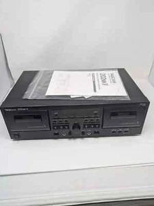 TASCAM 202mkV Professional Dual Well Cassette Deck - Picture 1 of 8