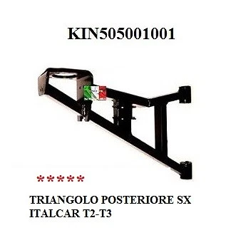 TRIANGOLO POSTERIORE SINISTRO ITALCAR T2-T3 KIN505001001 - Immagine 1 di 1