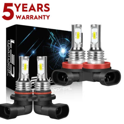 For Toyota Prius 2010-2012 2013 2014 2015 LED Headlights Bulbs High Low Beam Kit - Image 1 of 4