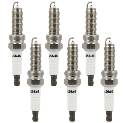 6Pcs Iridium Platinum Spark Plugs For Jeep Grand Cherokee Wrangler 2011-2018,... - Image 1 of 4