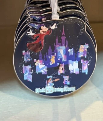 Disney Parks 2025 Ornament Mickey Sorcerer & Friends Fantasia Most Magical - Image 1 of 2