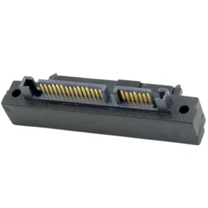 90° SAS 22Pin Female to SATA15+7 pin 22Pin Male Plug Converter Adapter Cable - Picture 1 of 6