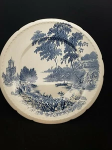 Plato de colección Swinnertons Staffordshire Inglaterra 10" The Ferry Collection - Imagen 1 de 6