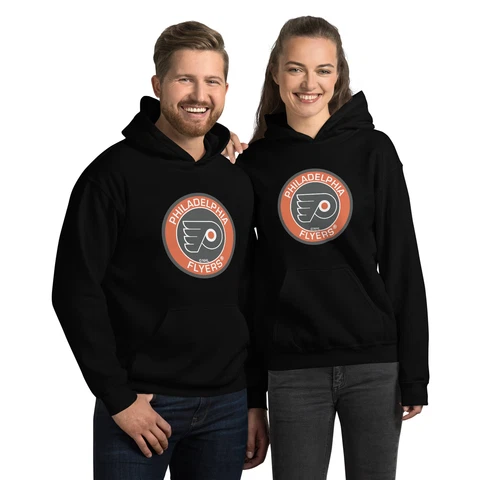 Philadelphia Flyers Black Pullover Hoodie | Sizes to 5XL Cover