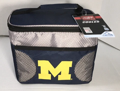 Rawlings University Of Michigan Collegiate 9 Can Cooler Brand New Cover