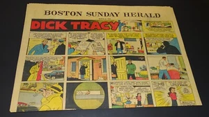 March 22 1953 Boston Sunday Herald Color Comics Section; Dick Tray, etc. - Picture 1 of 4