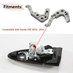Kit de reparación de manija exterior derecha izquierda puerta par de metal para Honda CRZ CR-Z 2011-2015 - Imagen 1 de 6
