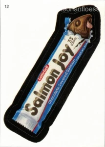 2005 Topps Wacky Packages: All-New Series 2 Sticker #12 Salmon Joy - Picture 1 of 1