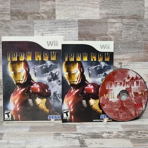 Iron Man (Nintendo Wii, 2010) Complete CIB Tested - Picture 1 of 11