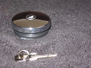 Chevy C10 CHROME Locking Gas Cap 1940-1971 - Picture 1 of 4