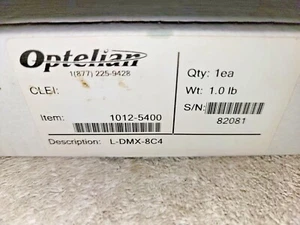 OPTELIAN, L-DMX-8C4, 1012-5400, MÓDULO ÓPTICO DE RED, NUEVO EN CAJA  - Imagen 1 de 12