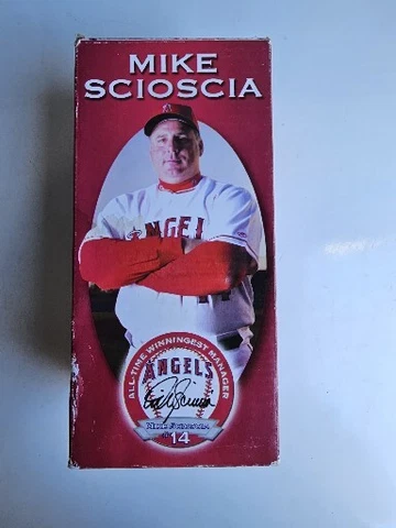 Anaheim Angels MLB Bobblehead Mike Scioscia Bobblehead 2008 SGA New in box Cover