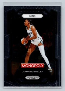 Panini Prizm Monopoly WNBA #9 2024 Diamond Miller Minnesota Lynx (B) - Imagen 1 de 2