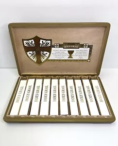 Aj Fernandez Ave Maria Holy Grail Cigar Box & 10 Coffins 14.5" x 8.75" x 1.5" - Picture 1 of 6