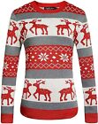 Camii Mia Women's Pullover Sweaters Crew Neck Holiday Ugly Christmas Sweater for