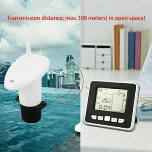Temperaturanzeige Ultraschall Füllstandsanzeige für Zisterne Regenwassertank - Bild 1 von 1