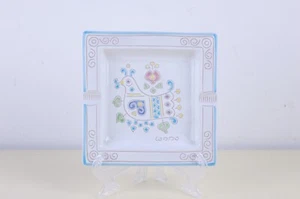 Posacenere ceramica sarda smaltata Loddo Dorgali Nuoro 17 cm - Imagen 1 de 9