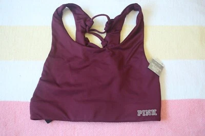 Victoria's Secret Ultimate Strappy Back Sports Bra Size Deep Ruby Red XS NWT - Image 1 of 4