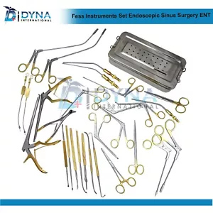 Fess Instruments Set Endoscopic Sinus Surgery ENT Instrument Set A+ German Steel - Picture 1 of 6