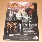 Alice Cooper Brutal Planet Promo Original Poster 18x24