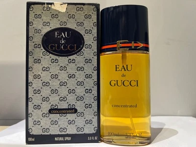 GUCCI EAU DE GUCCI CONCENTRATED 100ML SPRAY VINTAGE 1982 PREBARCODE - Imagen 1 de 2