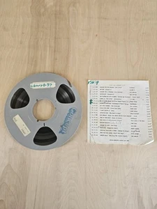 Vintage Radio Station Reel To Reel KPNY Library Reel O-37 Rock And Roll Songs - Zdjęcie 1 z 4