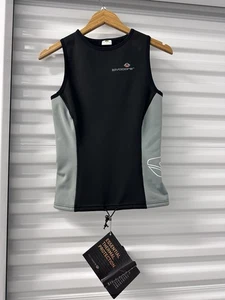 Lavacore Women's Polytherm Vest for Scuba Diving Black/Silver, Sizes 8 Small - Picture 1 of 3