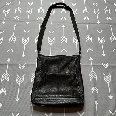 Bolso Bandolera Ajustable The SAK Iris Cuero Guijarro Chocolate Foto 1 de 4