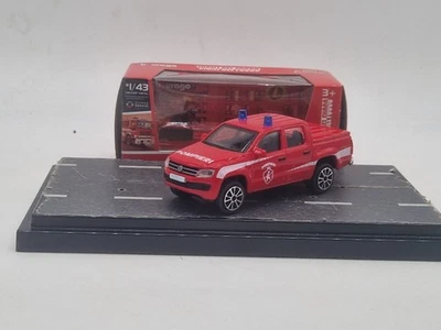 VOLKSWAGEN Amarok pick-up Vigili del fuoco - Burago - Scala 1/43 - Immagine 1 di 3